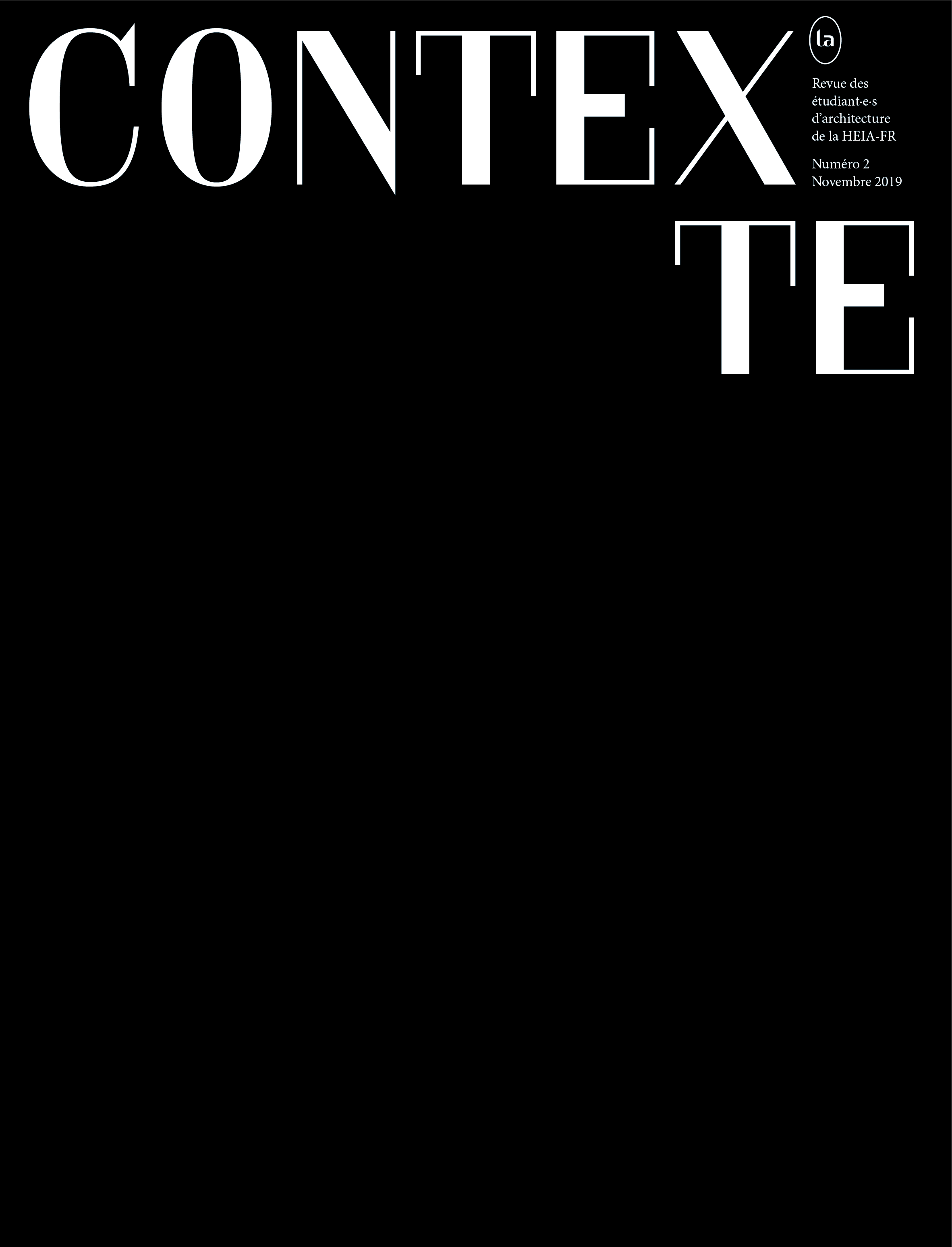 Couverture N°2 — Contexte