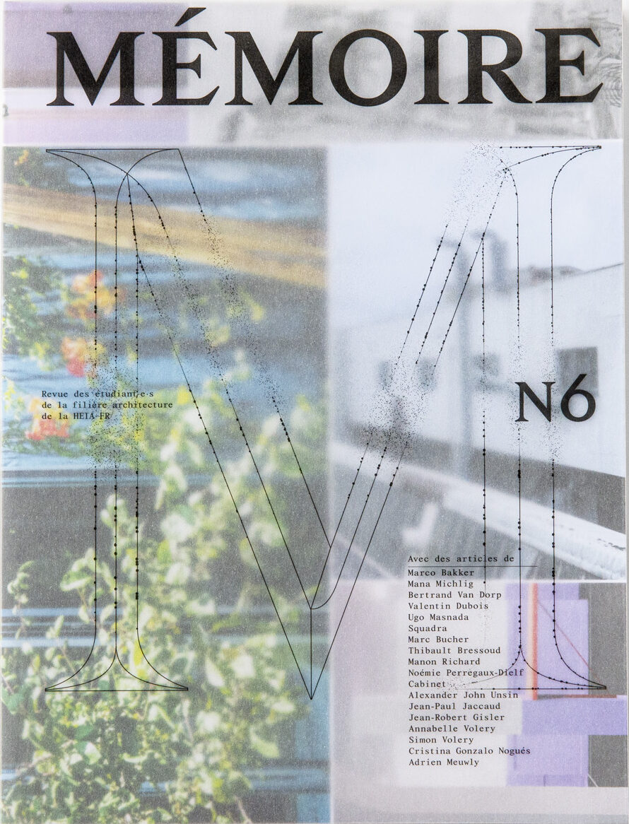 Couverture N°6 — Mémoire