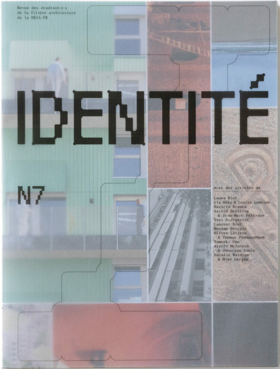 Couverture N°7 — Identité